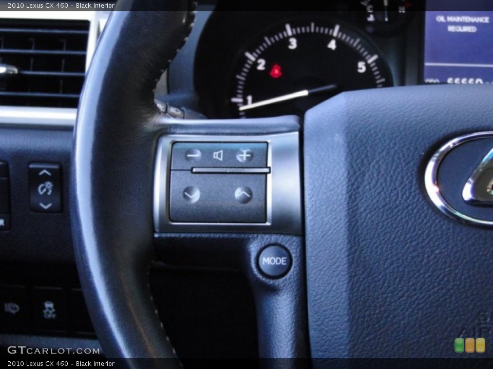 Black Interior Controls for the 2010 Lexus GX 460 #73967372