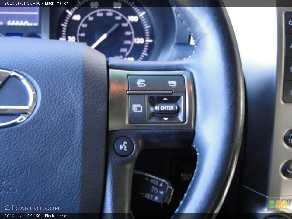Black Interior Controls for the 2010 Lexus GX 460 #73967393