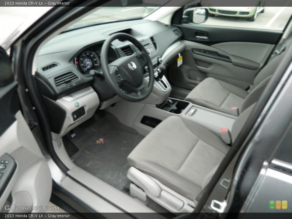 Gray Interior Prime Interior for the 2013 Honda CR-V LX #73970249