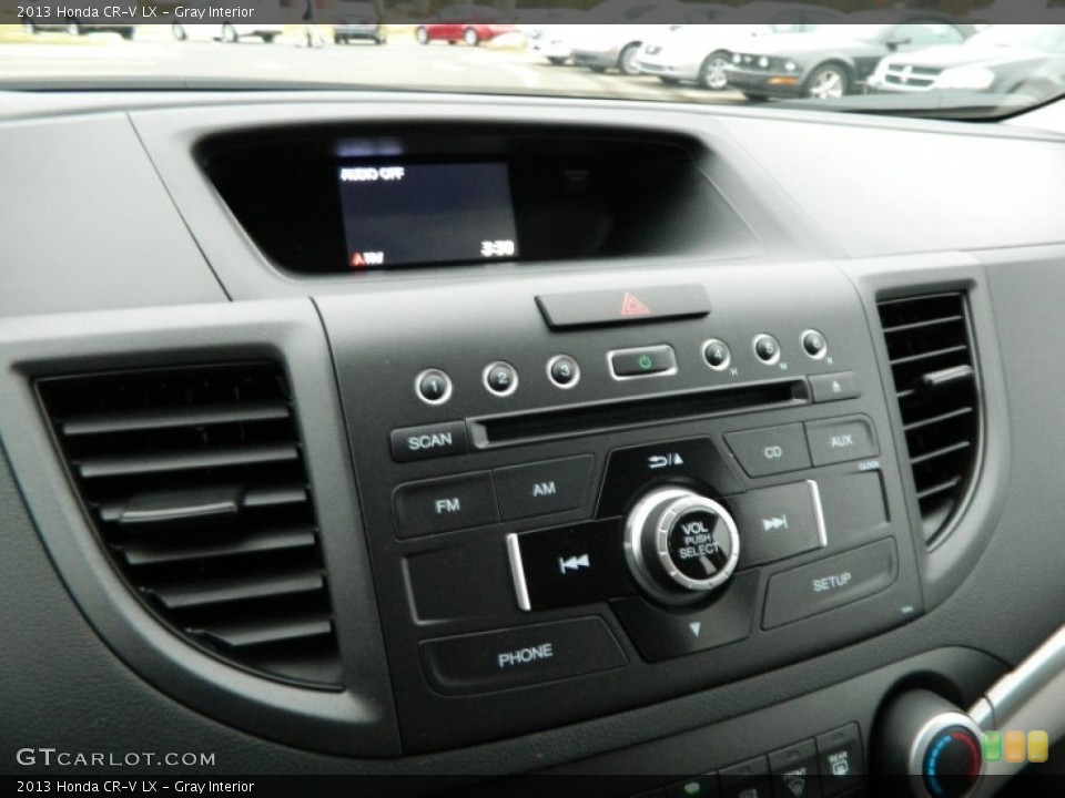 Gray Interior Controls for the 2013 Honda CR-V LX #73970321