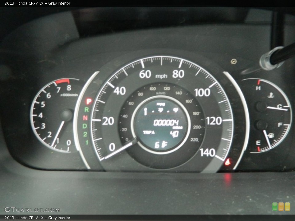 Gray Interior Gauges for the 2013 Honda CR-V LX #73970393