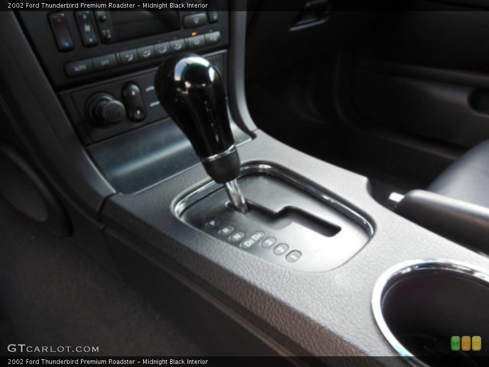 Midnight Black Interior Transmission for the 2002 Ford Thunderbird Premium Roadster #73970966
