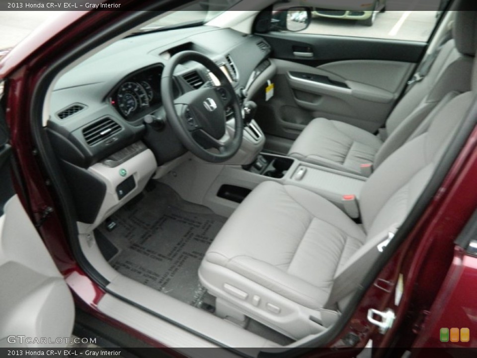 Gray Interior Photo for the 2013 Honda CR-V EX-L #73971209