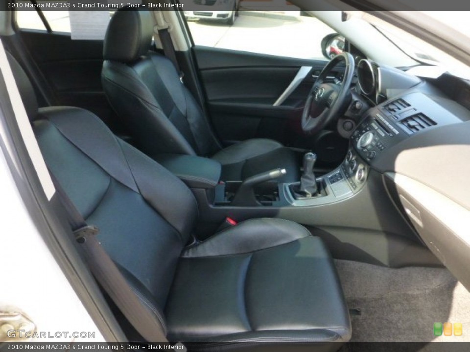 Black Interior Photo for the 2010 Mazda MAZDA3 s Grand Touring 5 Door #73972805