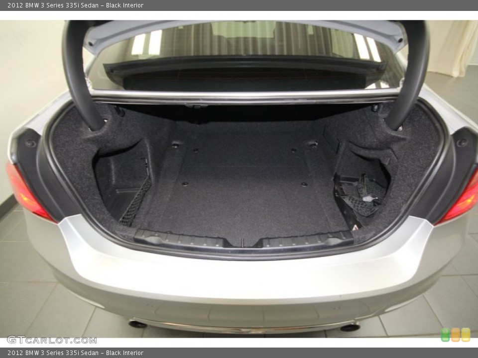 Black Interior Trunk for the 2012 BMW 3 Series 335i Sedan #73974416