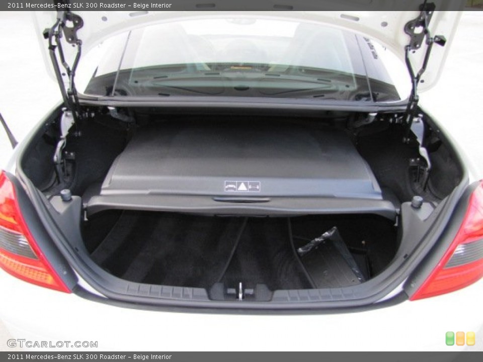 Beige Interior Trunk for the 2011 Mercedes-Benz SLK 300 Roadster #73975673