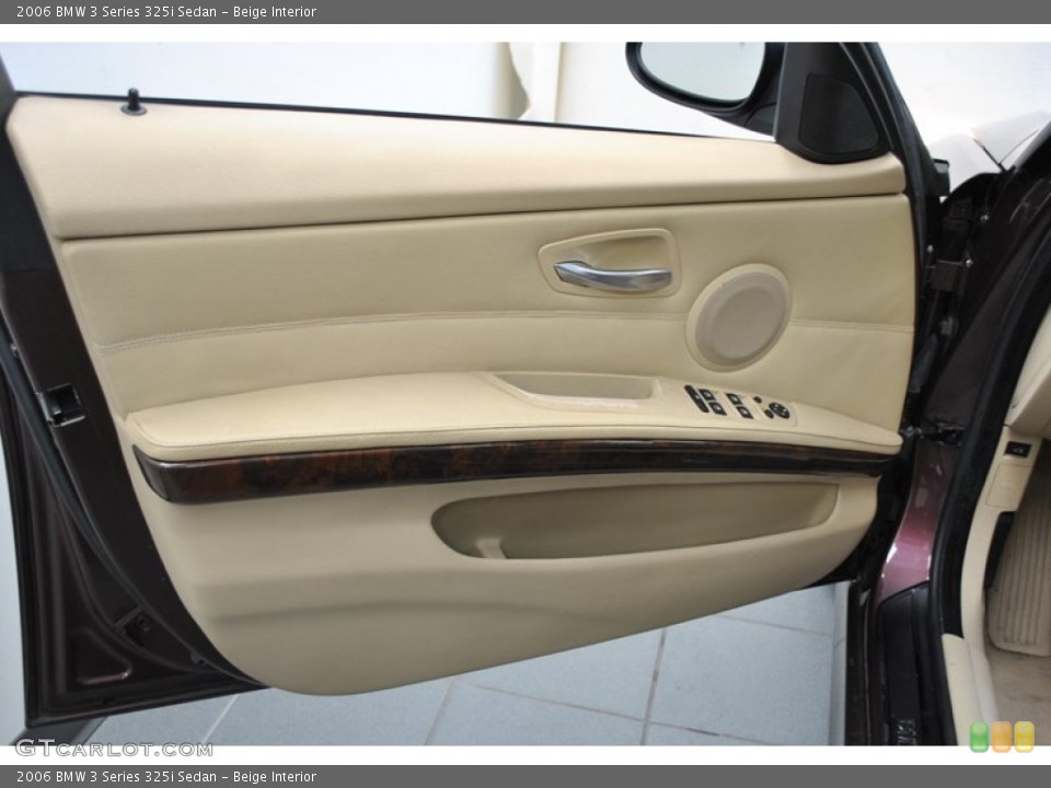 Beige Interior Door Panel for the 2006 BMW 3 Series 325i Sedan #73978154