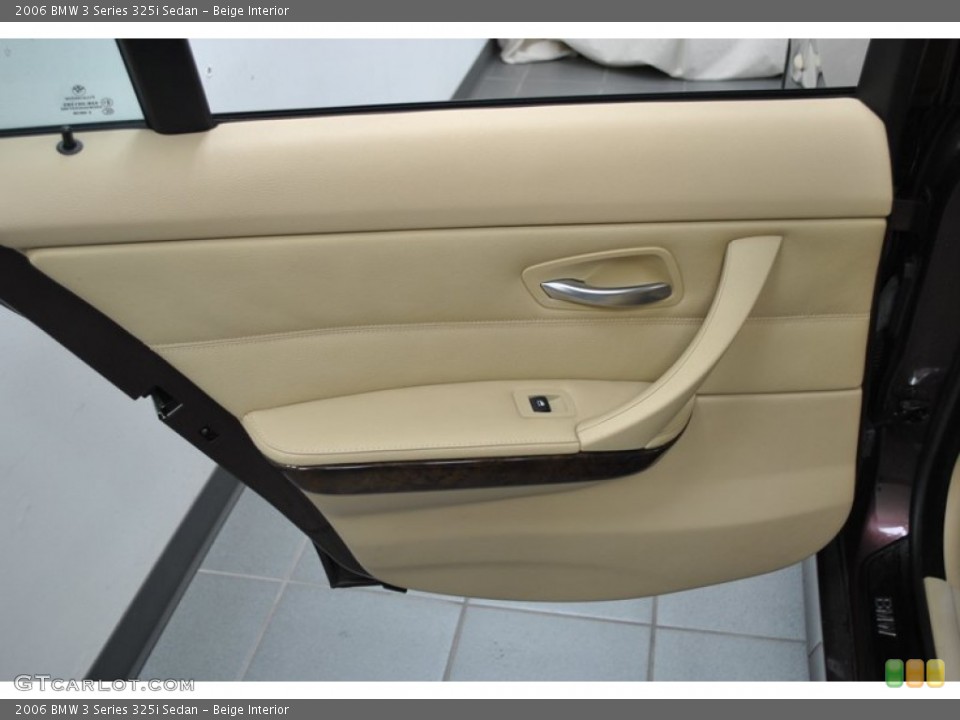 Beige Interior Door Panel for the 2006 BMW 3 Series 325i Sedan #73978296