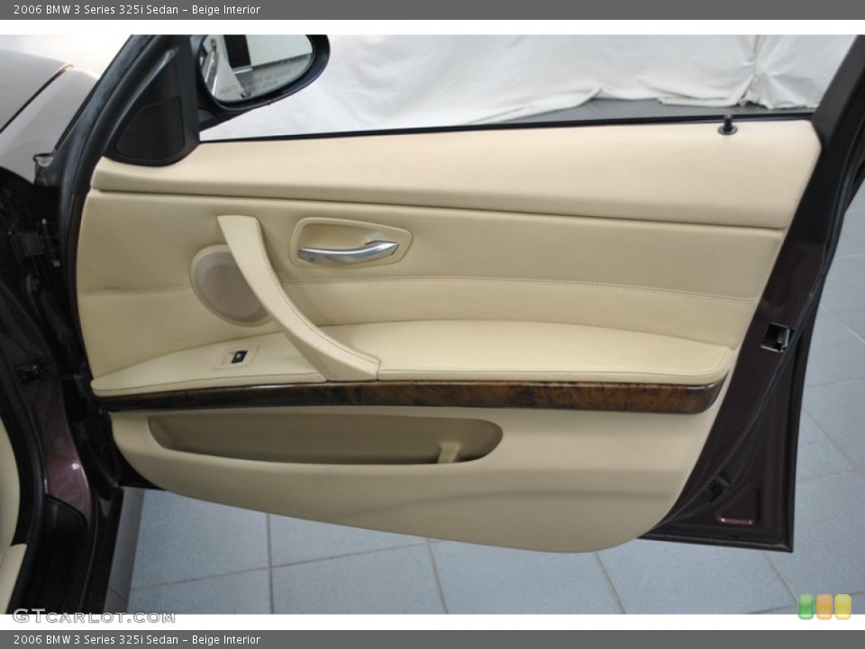 Beige Interior Door Panel for the 2006 BMW 3 Series 325i Sedan #73978418
