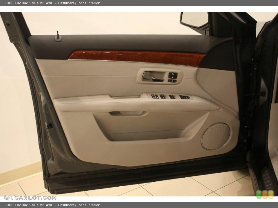 Cashmere/Cocoa Interior Door Panel for the 2008 Cadillac SRX 4 V6 AWD #73978541