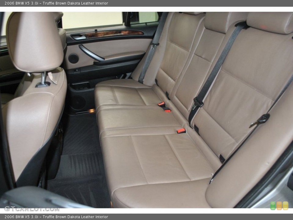 Truffle Brown Dakota Leather Interior Rear Seat for the 2006 BMW X5 3.0i #73978628