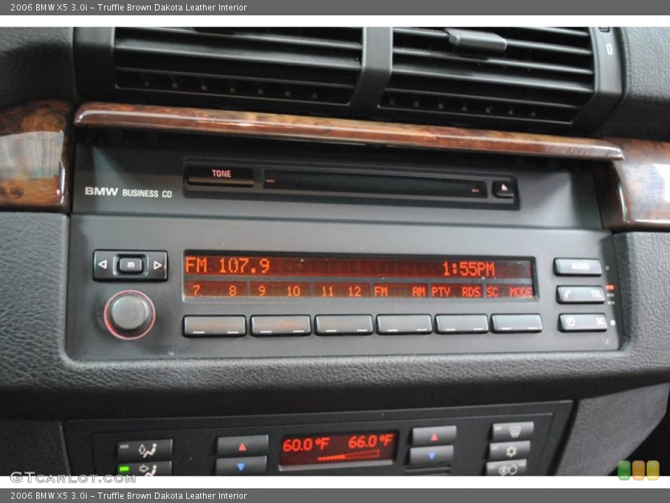 Truffle Brown Dakota Leather Interior Controls for the 2006 BMW X5 3.0i #73978694