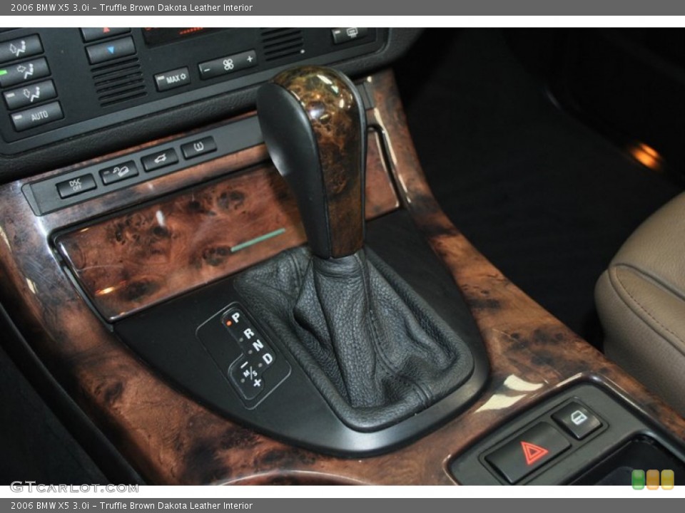 Truffle Brown Dakota Leather Interior Transmission for the 2006 BMW X5 3.0i #73978721