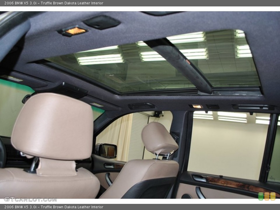 Truffle Brown Dakota Leather Interior Sunroof for the 2006 BMW X5 3.0i #73978784