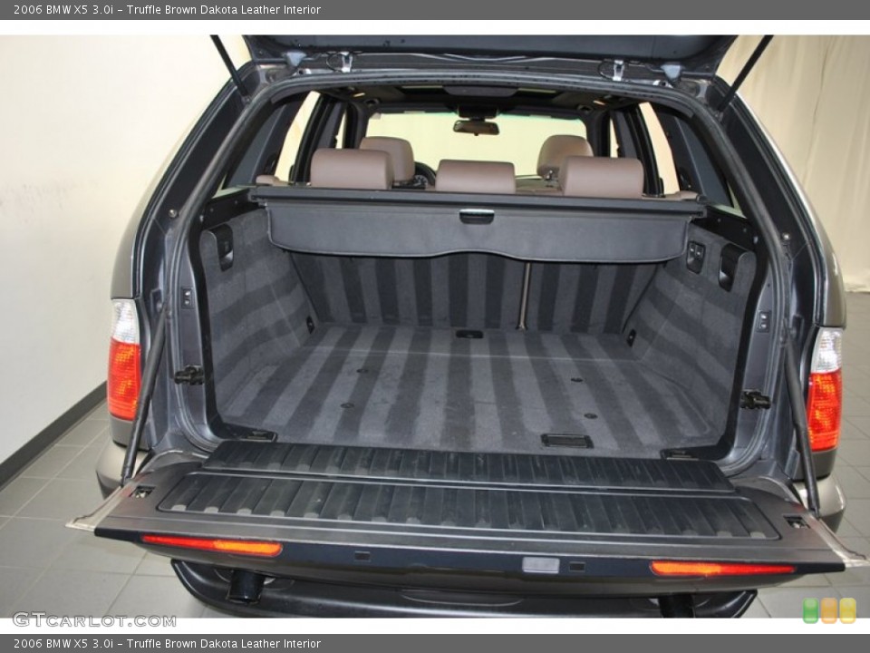 Truffle Brown Dakota Leather Interior Trunk for the 2006 BMW X5 3.0i #73978827