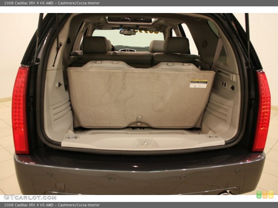 Cashmere/Cocoa Interior Trunk for the 2008 Cadillac SRX 4 V6 AWD #73978835