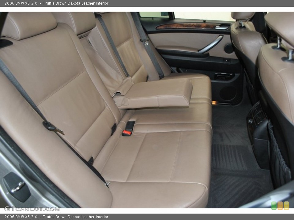 Truffle Brown Dakota Leather Interior Rear Seat for the 2006 BMW X5 3.0i #73978871