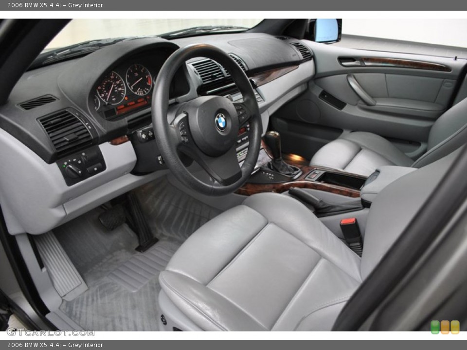 Grey 2006 BMW X5 Interiors