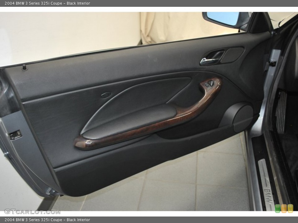 Black Interior Door Panel for the 2004 BMW 3 Series 325i Coupe #73979858