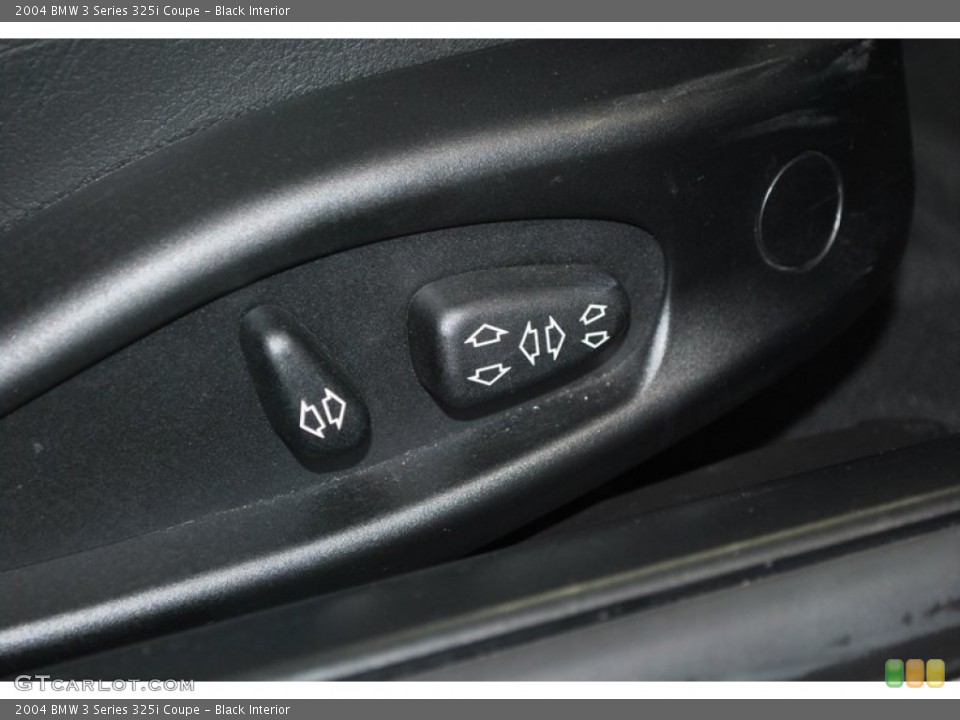 Black Interior Controls for the 2004 BMW 3 Series 325i Coupe #73979978