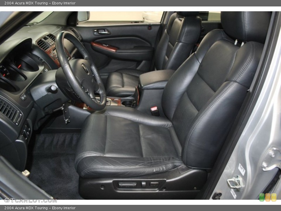 Ebony Interior Front Seat for the 2004 Acura MDX Touring #73980053