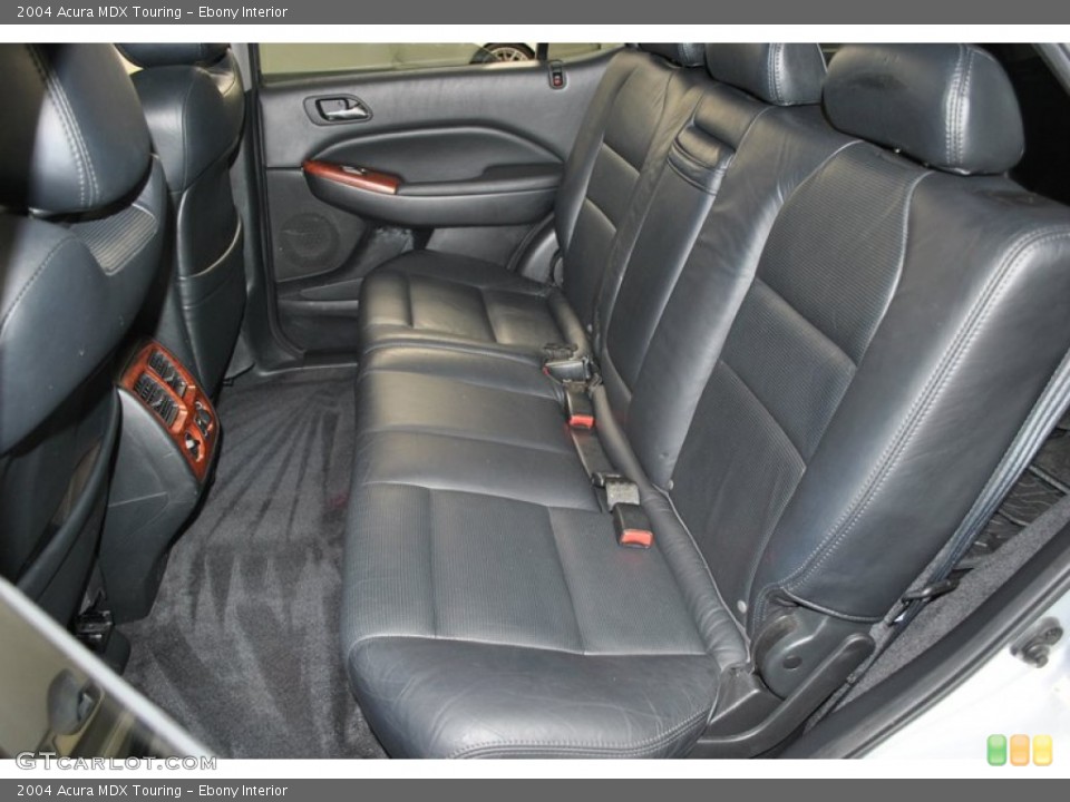 Ebony Interior Rear Seat for the 2004 Acura MDX Touring #73980118