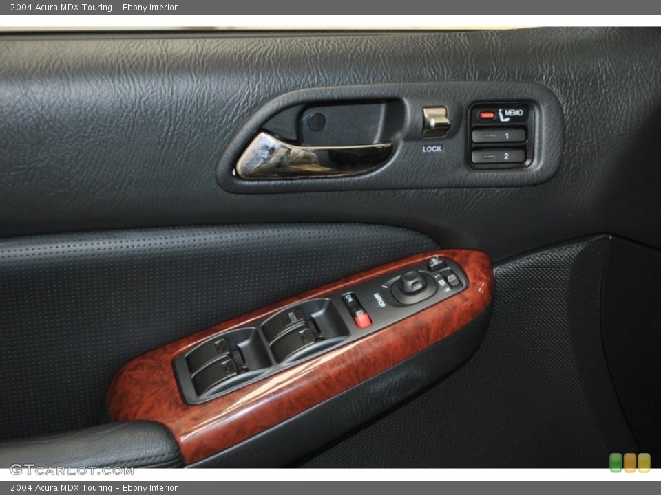 Ebony Interior Controls for the 2004 Acura MDX Touring #73980137
