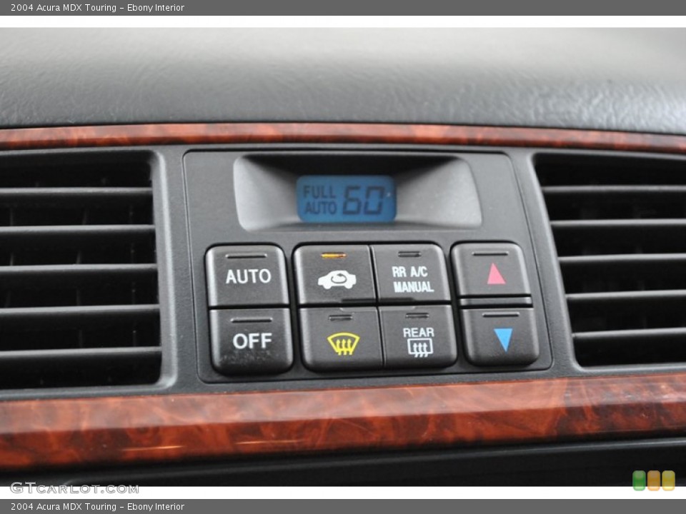 Ebony Interior Controls for the 2004 Acura MDX Touring #73980164