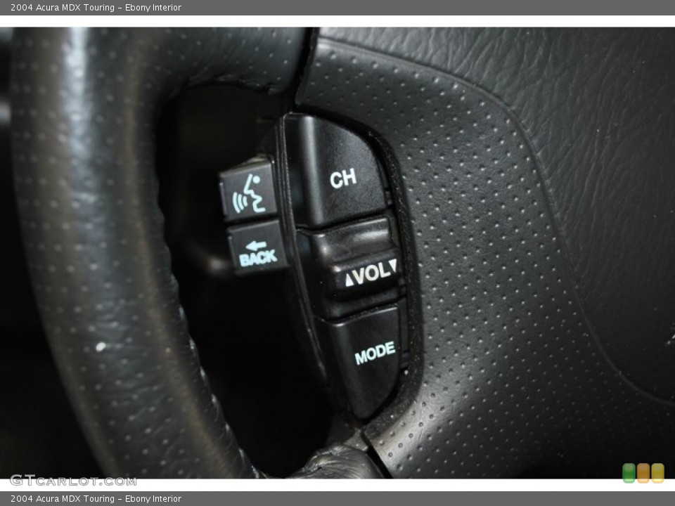 Ebony Interior Controls for the 2004 Acura MDX Touring #73980215