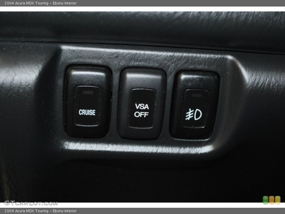 Ebony Interior Controls for the 2004 Acura MDX Touring #73980221
