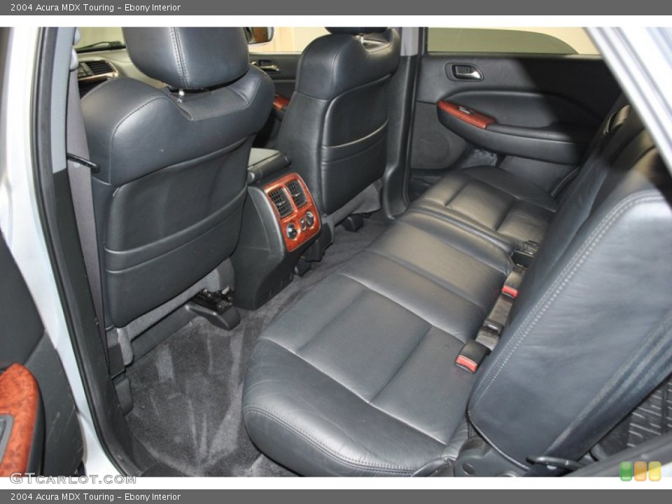 Ebony Interior Rear Seat for the 2004 Acura MDX Touring #73980227