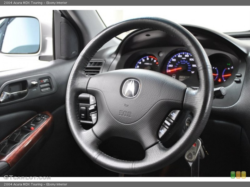 Ebony Interior Steering Wheel for the 2004 Acura MDX Touring #73980239