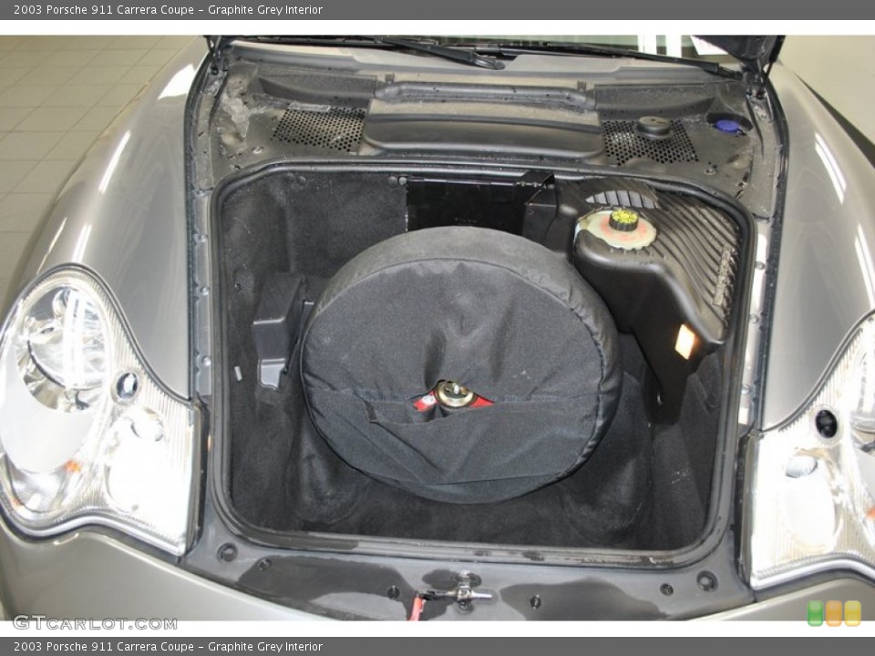 Graphite Grey Interior Trunk for the 2003 Porsche 911 Carrera Coupe #73980497