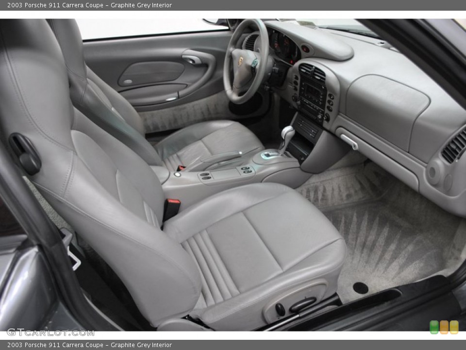Graphite Grey Interior Photo for the 2003 Porsche 911 Carrera Coupe #73980503