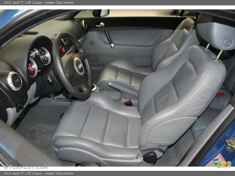 Aviator Grey Interior Front Seat for the 2001 Audi TT 1.8T Coupe #73980554