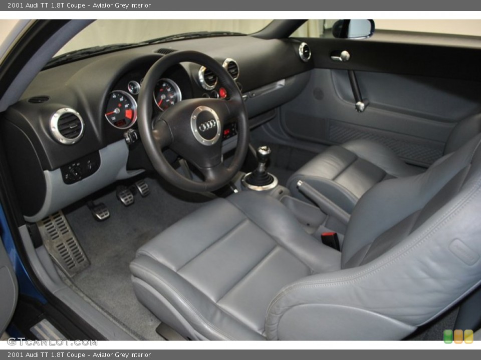 Aviator Grey Interior Prime Interior for the 2001 Audi TT 1.8T Coupe #73980599