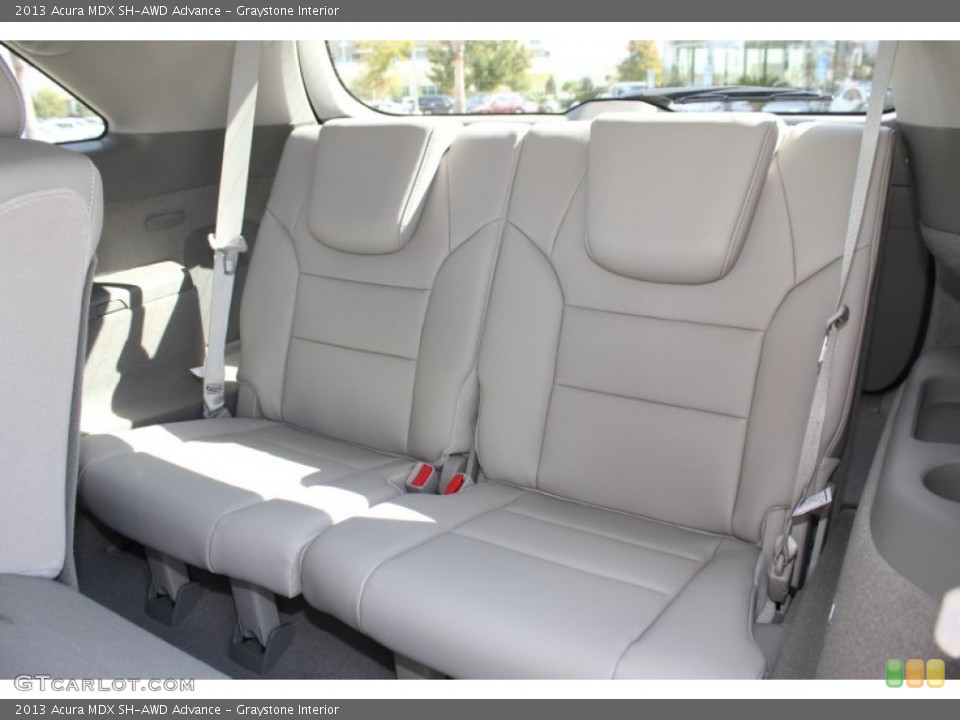 Graystone Interior Rear Seat for the 2013 Acura MDX SH-AWD Advance #73980626