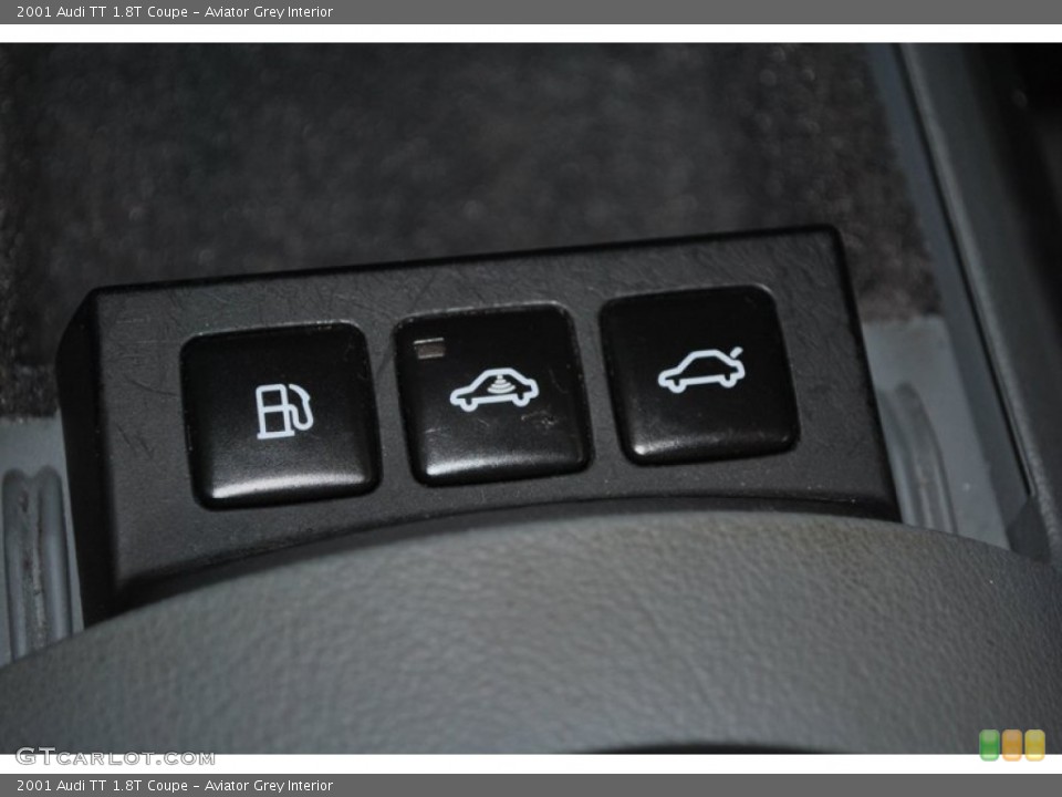 Aviator Grey Interior Controls for the 2001 Audi TT 1.8T Coupe #73980641