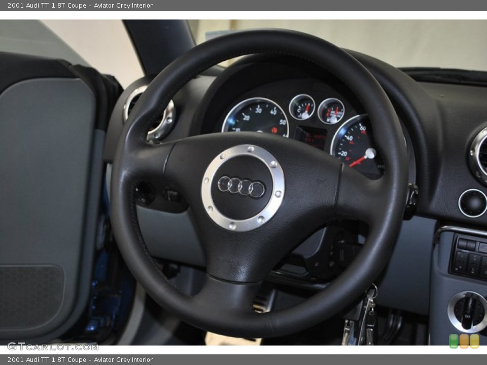 Aviator Grey Interior Steering Wheel for the 2001 Audi TT 1.8T Coupe #73980653