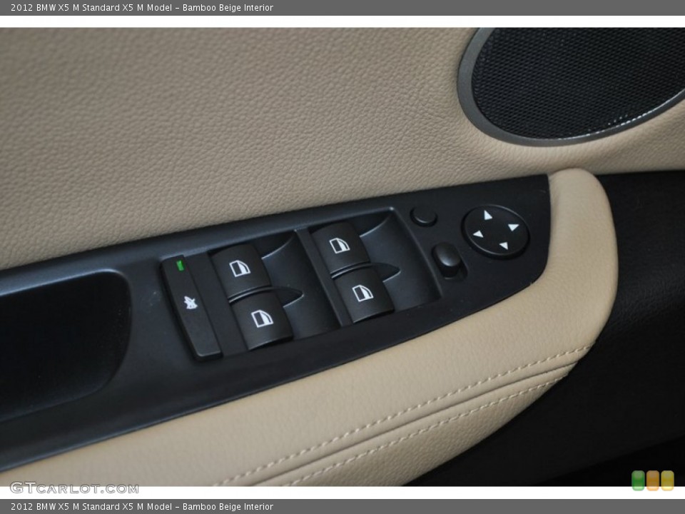 Bamboo Beige Interior Controls for the 2012 BMW X5 M  #73981391