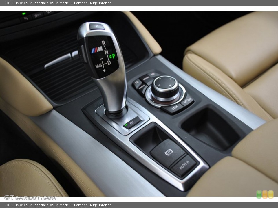 Bamboo Beige Interior Transmission for the 2012 BMW X5 M  #73981430
