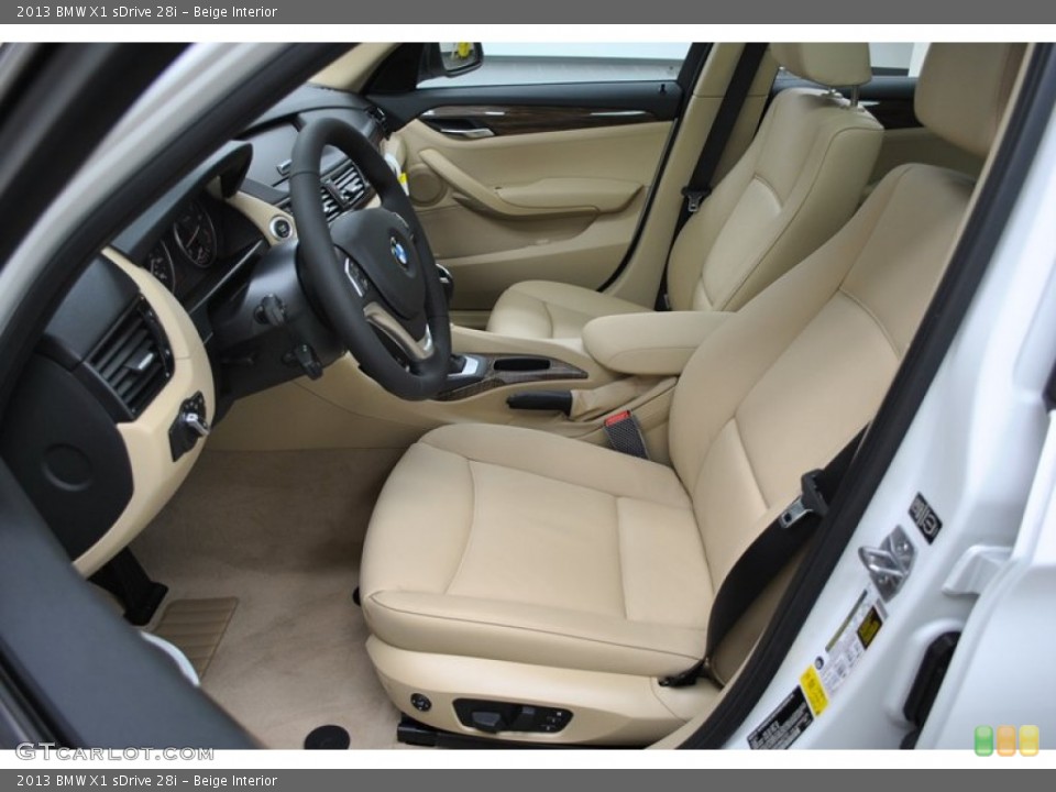 Beige Interior Front Seat for the 2013 BMW X1 sDrive 28i #73982223