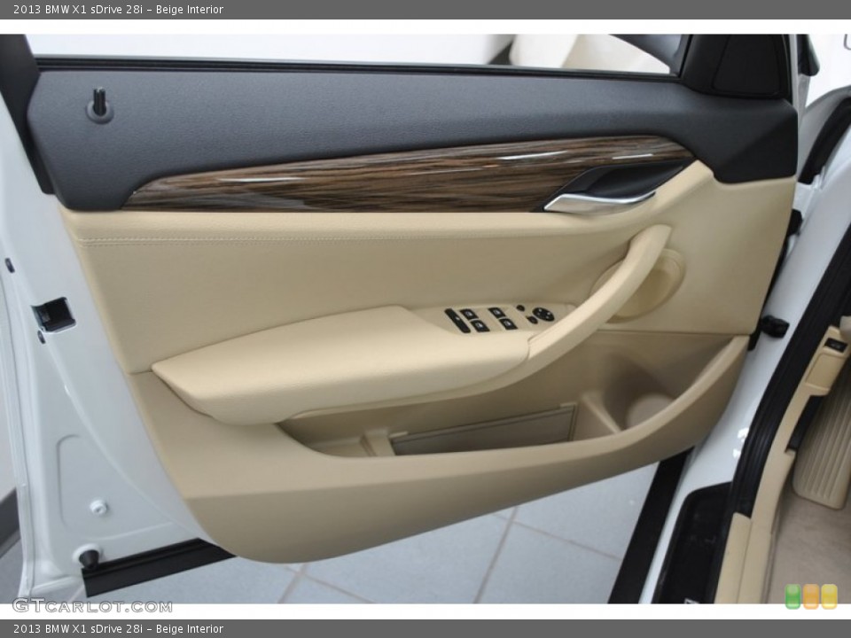 Beige Interior Door Panel for the 2013 BMW X1 sDrive 28i #73982281