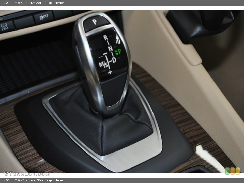Beige Interior Transmission for the 2013 BMW X1 sDrive 28i #73982318