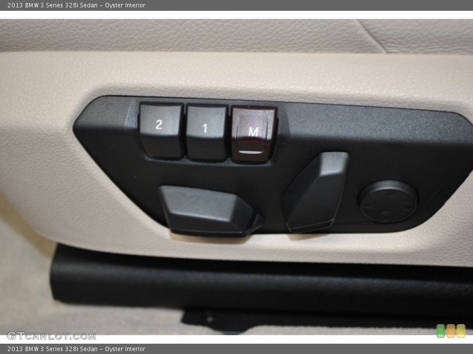 Oyster Interior Controls for the 2013 BMW 3 Series 328i Sedan #73982693