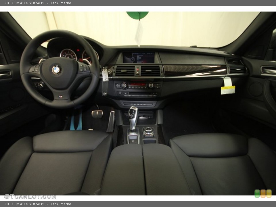 Black Interior Dashboard for the 2013 BMW X6 xDrive35i #73982747