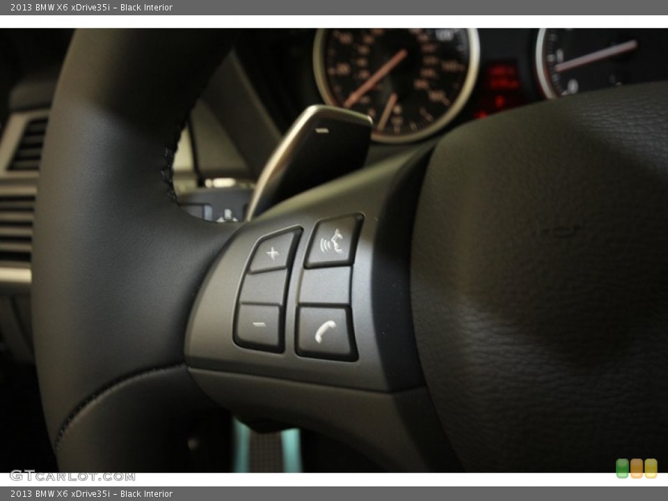 Black Interior Controls for the 2013 BMW X6 xDrive35i #73982795