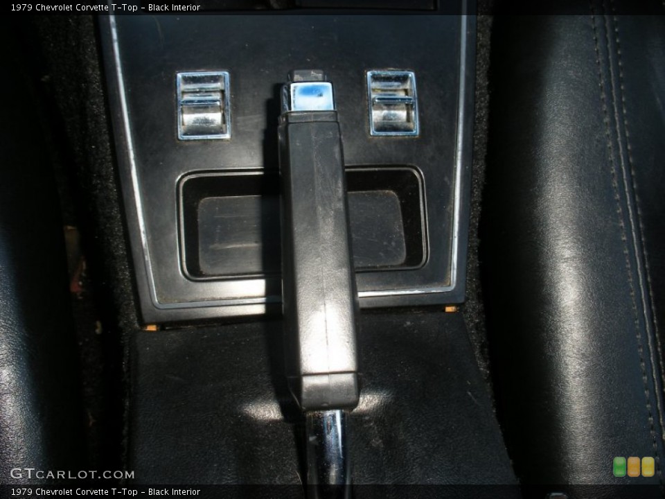 Black Interior Controls for the 1979 Chevrolet Corvette T-Top #73985984