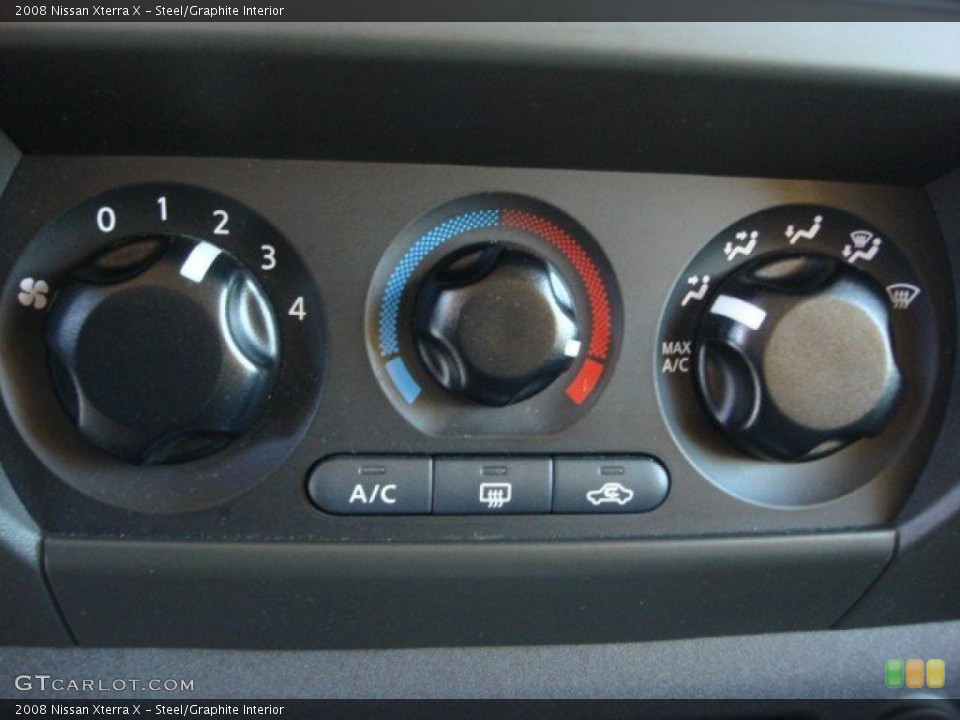 Steel/Graphite Interior Controls for the 2008 Nissan Xterra X #73987169