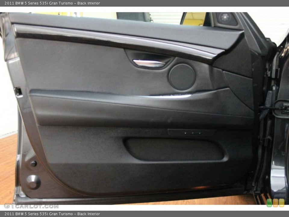 Black Interior Door Panel for the 2011 BMW 5 Series 535i Gran Turismo #73991280